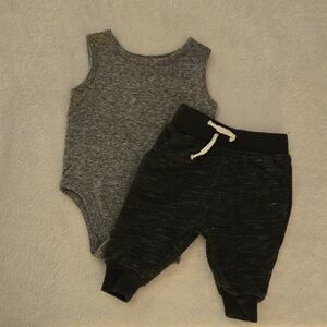 Garanimals Charcoal Baby Bodysuit
